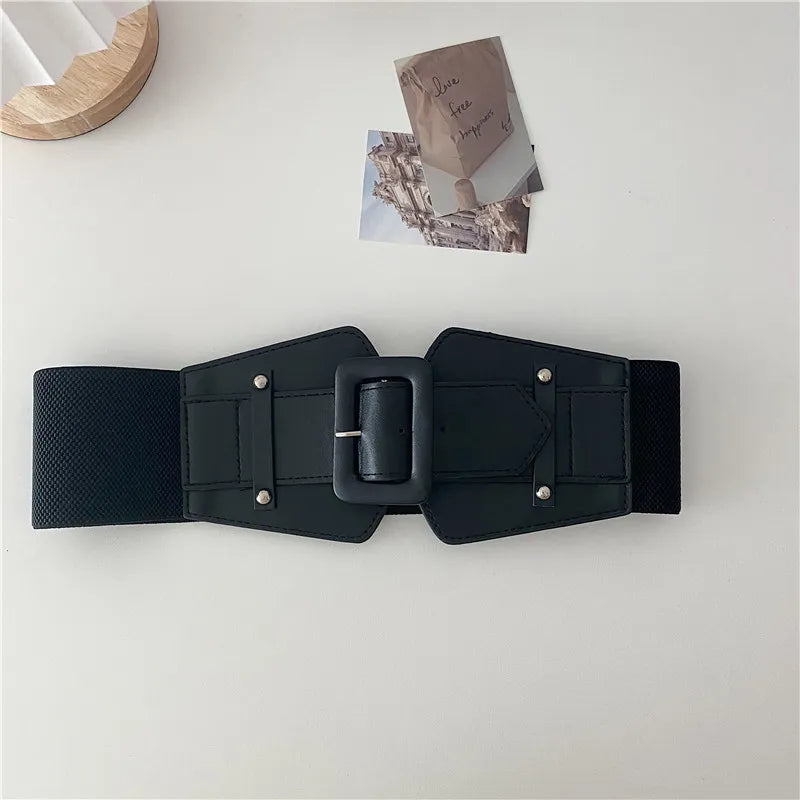 Large ceinture corset élastique