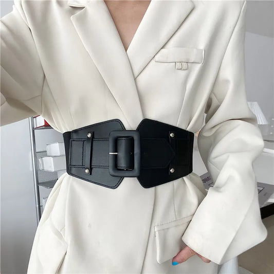 Large ceinture corset élastique