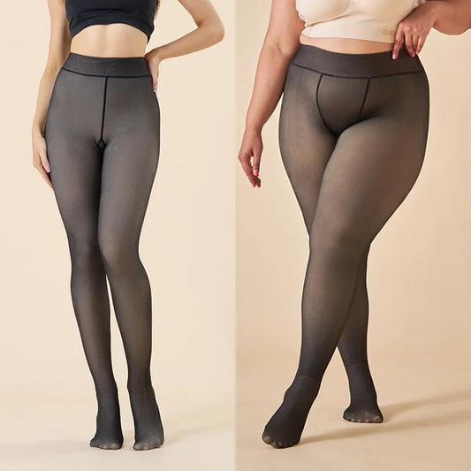 3 styles Thick Thermal Tights High Waist