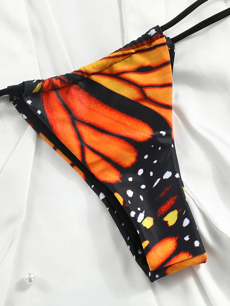 Bikini w kształcie motyla dla kobiet